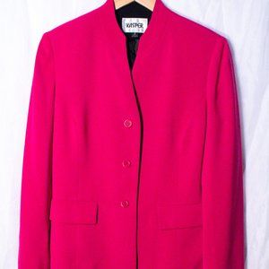 Blazer - Magenta 3 Button Women's
